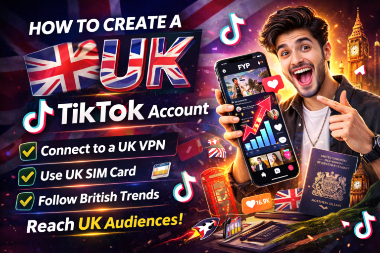 How to Create a UK TikTok Account (Step-by-Step Guide)